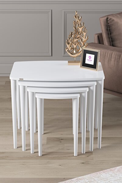 Canisa Concept Anka Serisi, 1.sınıf Sehpa Takımı, Mdf 4'lü Zigon Sehpa Takım,...