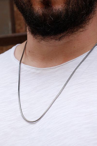 TESBİHCİBABA Tb9614 Model Steel Necklace