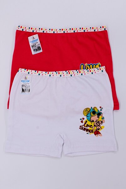Dondeza Дівчачі боксерські шорти з принтом, з еластаном