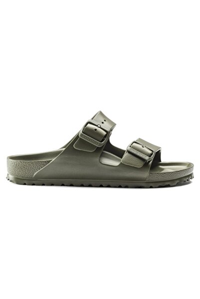 Birkenstock Arizona Eva Haki Yeşil Çift Tokalı Unisex Terlik 1019094 V1