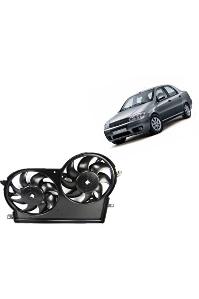 WINWIN Fiat Albea Palio 1.3 Uyumlu  Multijet Radyatör Fan Motoru Davlumbazlı A/c