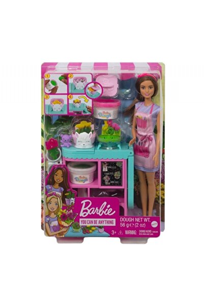 Barbie Oyuncak Barbie Çiçekçi Bebek Ve Oyun Seti Gtn58