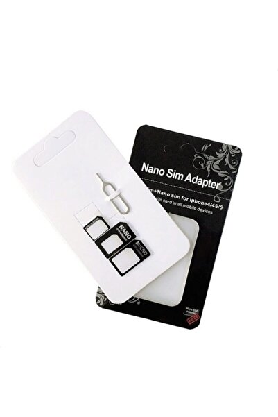 Ayex Sim Kartı Adaptörü, Nano Ve Micro Sim Kartları Için