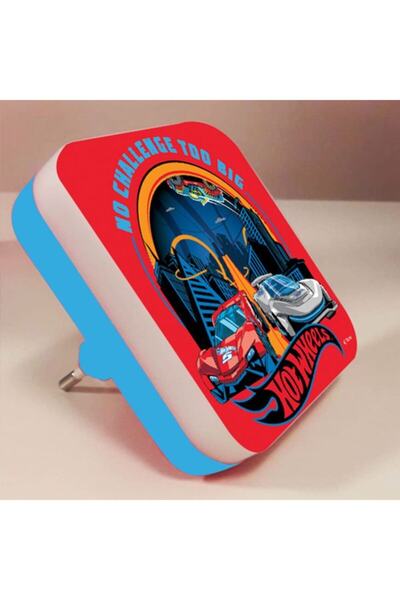 HOMİNG Hotwheels Lisanslı Mini Gece Lambası-çocuk Odası