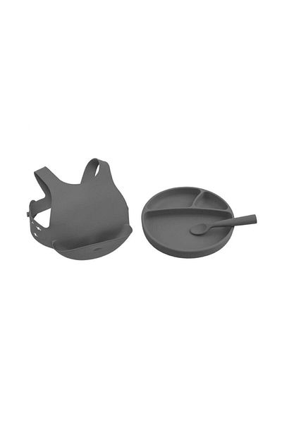 OiOi Nutrition Set 3 Piece Set Gray