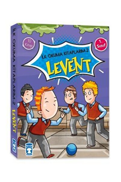 Timaş Çocuk Levent Ilk Okuma Kitaplarım 2 - Set (10 Kitap) - Mehmet Orakçı -