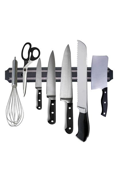 QNİAY Umeraș magnetic pentru cuțite Suport linguriță Umeraș magnetic 33 Cm