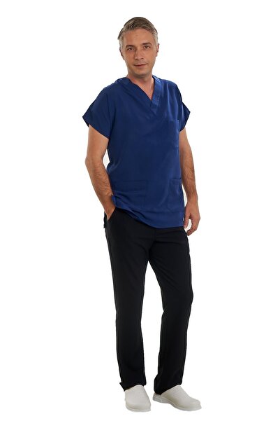 V Yaka Doktor Önlüğü Eczacı Önlüğü Laborant Önlüğü Hemşire Önlüğü Estetisyen Önlüğü Sax Kısa Kol Erk