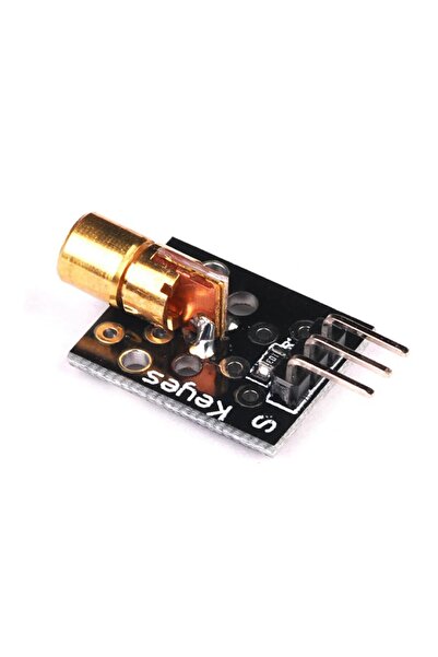 Genel Markalar Ky-008 Nokta Lazer Diyot Modül 3v 5v 650nm Kırmızı Pointer Lazer