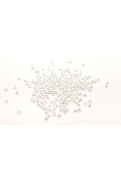yiğit aksesuar 4 Mm 500 Pieces Polyester Pearl