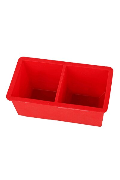 Gurme Chef Silikon 2li Küp Buz Kalıbı, Battal Boy