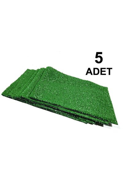 Hobialem 5 Adet, Yapay Çim, A4 Boyutunda, Maket, Dekoratif, Çim Tabakası, Yapay Çim Halı