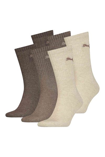 Puma Unisex Sportsocken, 6 Paar - Tennissocken, Crew Sport Socken, einfarbig