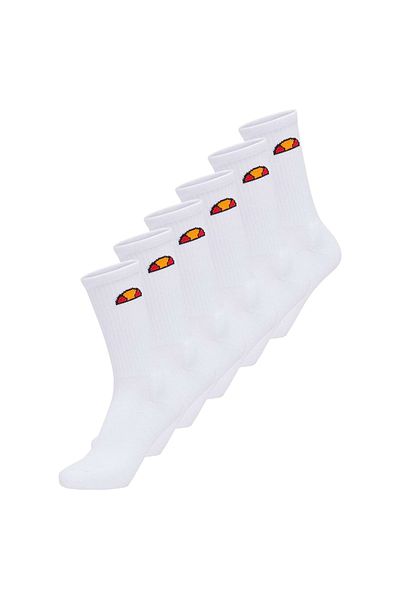 Ellesse 6 Paar Unisex-Socken – Tamuna und Crew-Logo