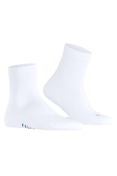 FALKE Unisex Socken 2er Pack - Kurzsocken, Baumwollmischung, Run Rib, Bündchen, einfarbig