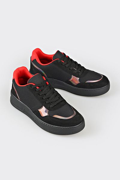 Elle Shoes Women's Black Sneakers RINTARA