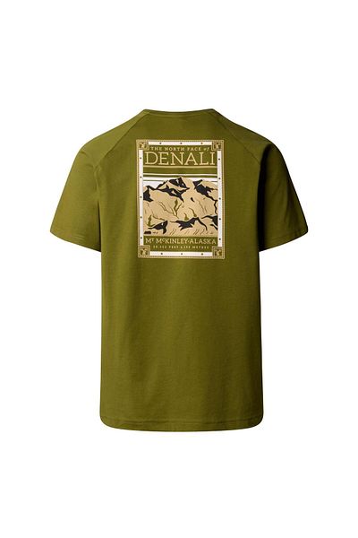 THE NORTH FACE M S/S NORTH FACES TEE Men's T-Shirt NF0A87NUPIB1 Green-XXL