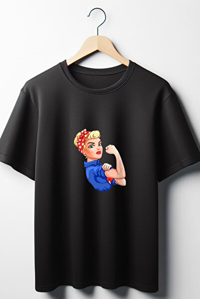 Vordevia Дівчача сила Надмірний розмір Широкий крій Унісекс Велосипедний комі...