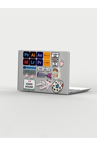 Paytak Moda Grafik Tasarımcı Stickers Çıkartma PYTKSTK118