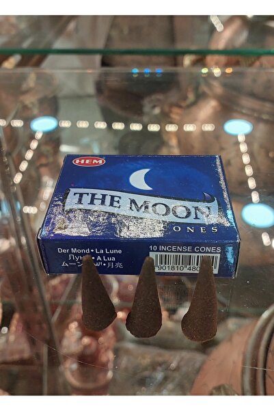 Bakır Center Hem The Moon Tütsü Arınma Konik Tütsü Üstten Akışlı Tütsü İncens...