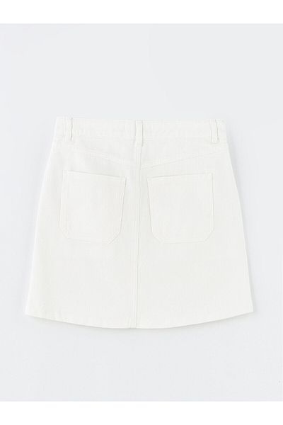 LC Waikiki Fustă Jeans de damă cu ajustare standard