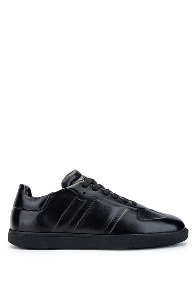 FABI Genuine Leather Men's Black Sneakers - Sports Shoes