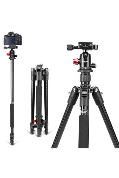 Coverzone Zomei M6 DSLR Tripod 12kg Taşıma Kapasiteli Profesyonel Alüminyum A...