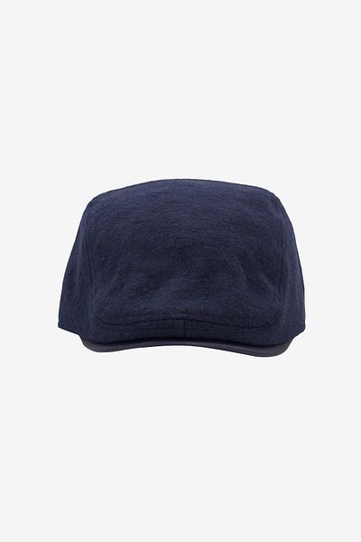 ALTINYILDIZ CLASSICS Men's Navy Blue Cotton Cap Hat
