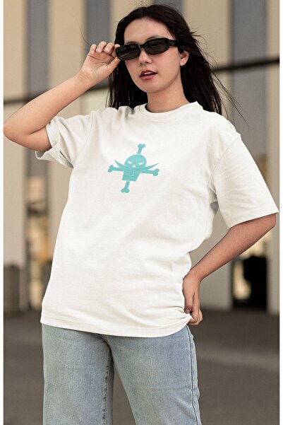 Fuddy Moda One Piece Edward Newgate Anime Printed Unisex Oversize T-shirt