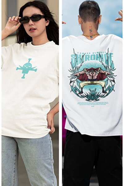 Fuddy Moda One Piece Edward Newgate Anime Printed Unisex Oversize T-shirt