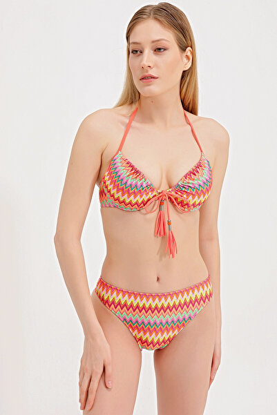 ZEKİ DESENLİ BİKİNİ ALT