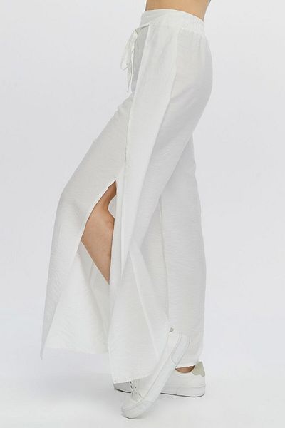 BAJAR Zippered Side Panel - Slit Detailed Trousers