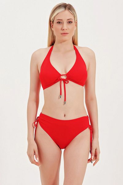 ZEKİ HIGH WAIST SIDE RUBBER BOTTOM