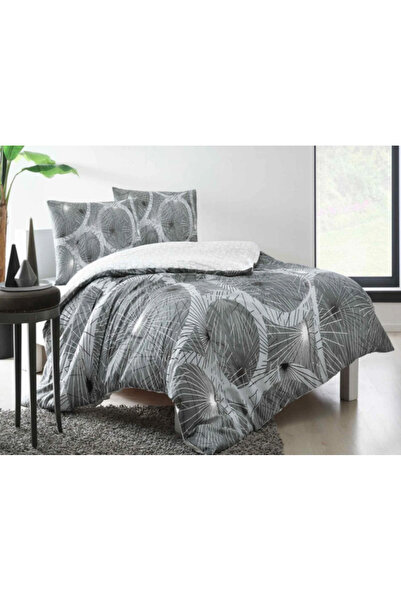 Taç TAÇ RANFORCE DOUBLE PERSONAL DUVET SET SPARKLE GRAY