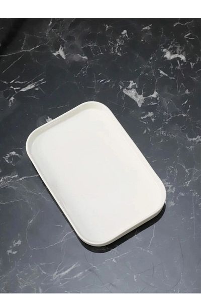 MİEN Mien 6 Piece Porcelain Rectangle Pastry Plate