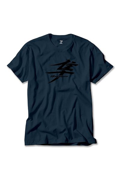 Z zepplin Μπλουζάκι με κείμενο με λογότυπο Hayabusa Navy Blue