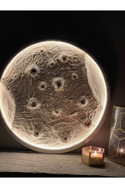 RESİTAL RESİTALONLİNE MOON GECE LAMBASI AMBER RENK