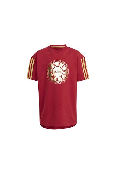 adidas Lk Dy 100 T Children's Daily T-shirt IN7306 Red