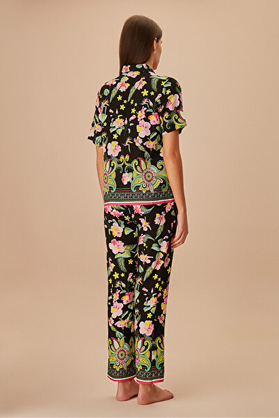 SUWEN Tropical Maskülen Pijama Takımı