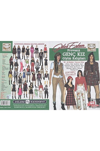 Güler Erkan Provasız Dikiş Kalıpları Dergisi