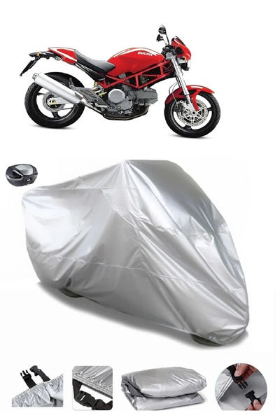 AUTOLION Ducati Hypermotard 821 MOTORCYCLE SCREW REAR BAG COMPATIBLE