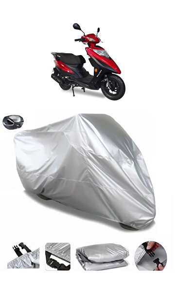 AUTOLION Motolux Rossi RS 50 Compatible Gray Motorcycle Tarpaulin Premium Qua...