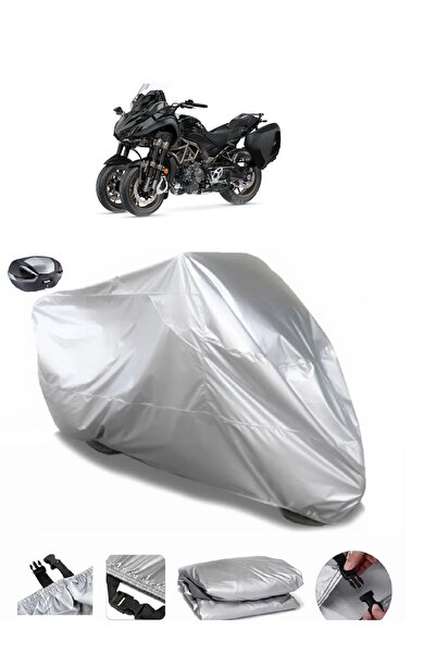 AUTOLION Yamaha Niken GT Rear Bag Compatible Motorcycle Tarpaulin Thick