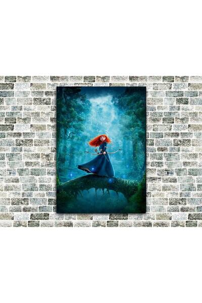 icase Merida Brave Cesur Tablo din lemn de dimensiuni mari