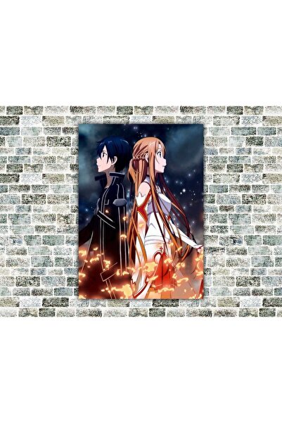 icase Sword Art Online Tablou din lemn