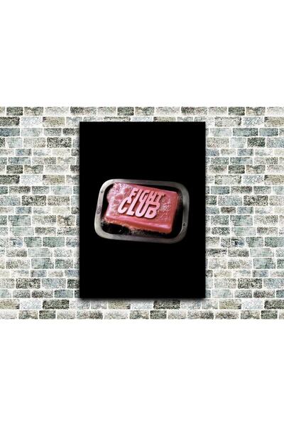 icase Ξύλινη ζωγραφική σανίδα με σαπούνια Fight Club Dövüş Kulübü