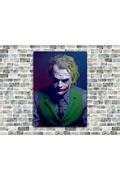 icase Joker Heath Ledger Tablou din lemn