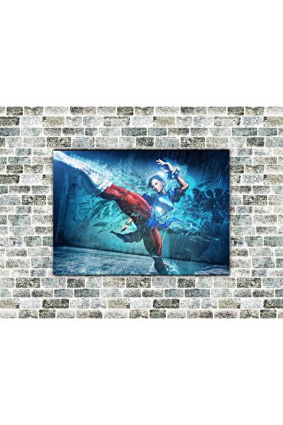 icase Street Fighter Chun Li Tablou din lemn