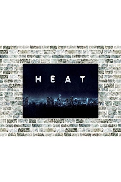 icase Tablou din lemn Heat Poster Dimensiune mare