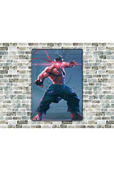 icase Street Fighter Evil Ryu Tablou din lemn